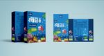 海苔包装盒 展开图 平面图