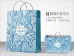 森系手提袋设计