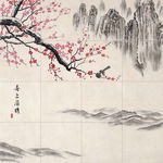 瓷砖背景墙