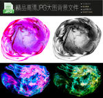 4个科幻炫酷高端背景大图