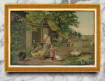 金色画框欧式油画