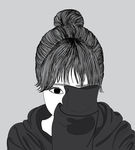 手绘女孩