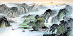 山水画 江山如画