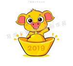 招财小金猪2019