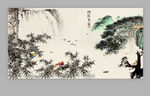 国画竹子