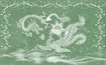 龙凤呈祥大理石纹背景墙