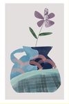 北欧抽象花瓶装饰画