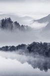 山水风景抽象艺术装饰画