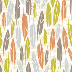 羽毛无缝印花图案