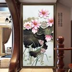 抽象荷花