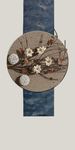 浮雕立体小花圈装饰画