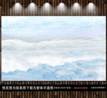 高山流水大理石山水