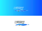 海洋 海浪 水纹  图标 设计