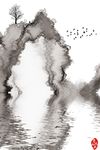中式抽象室内装饰画