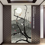 中式花鸟无框画