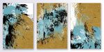 时尚抽象图案客厅装饰画