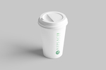 白色咖啡杯样机