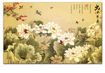 国画荷花