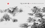 江山如画山水图