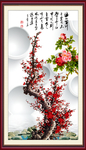 国画梅花