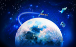 地球 星空