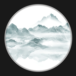 水墨画