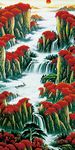 流水生财装饰画
