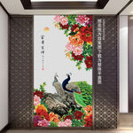 简约花鸟装饰