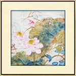 新中式工笔花鸟国画