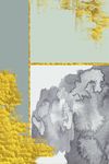 金色现代抽象几何图案装饰画