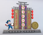 景区精神堡垒