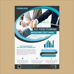 现代风格商务金融贸易海报