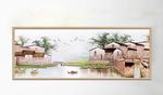 中国风唯美建筑风景装饰画