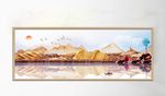 抽象意境山水风景装饰画