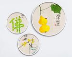 中国风民俗手绘农家乐装饰画