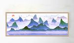 中式意境风景水墨山水装饰画