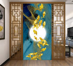 群鱼晶瓷画