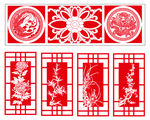 龙凤呈祥 梅兰竹菊