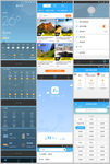 天气app ui设计