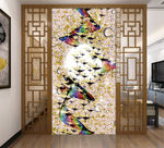 抽象飞鸟装饰画