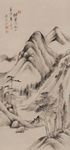 中式古典水墨山水