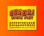 矢量漫画字母设计