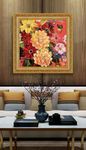 高清静物花卉油画