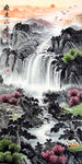 源远流长山水画