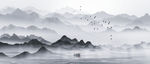 水墨 风景 水彩 山水画 国画