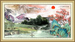 国画山水