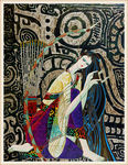 现代重彩画