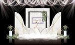 大理石主题婚礼舞台效果图