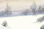 冬日雪景