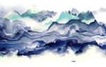 抽象山水
